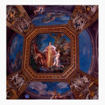 Ceiling in the Vatican in Rome, Italy posters