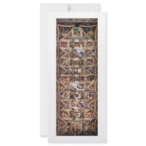 CeilingofSistineChapel Customized Rack Card