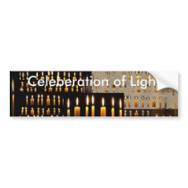 Celeberation of Love and Light bumper stickers