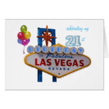 celebración de mi 21ro cumpleaños en Las Vegas fab Tarjeton