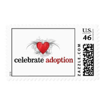 Celebrate Adoption Postage Stamps stamps