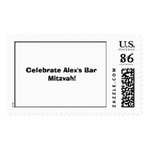 Celebrate Alex's Bar Mitzvah! Postage