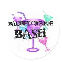Celebrate Bachelorette Bash stickers