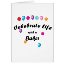Celebrate Baker Greeting Cards