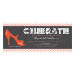CELEBRATE! Billboard Bachelorette Invite (orange)