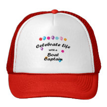 Celebrate Boat Captain Mesh Hat