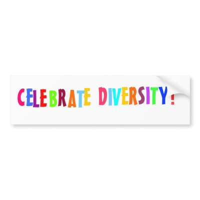 Diversity Bumper Sticker