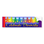Celebrate Diversity Bumper Stickers