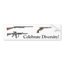Celebrate Diversity! Bumper Stickers