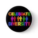 Celebrate Diversity buttons by EllesPlanet Celebrate Diversity buttons