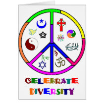 Celebrate Diversity Greeting Card