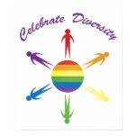 Celebrate Diversity Circle Posters