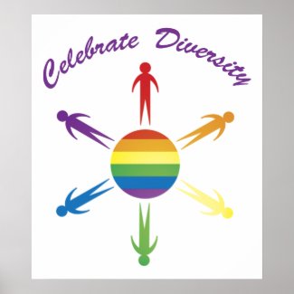 Celebrate Diversity Circle Posters