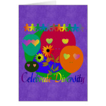 Celebrate Diversity Greeting Card