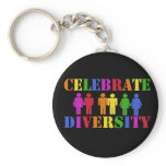 Celebrate Diversity Key Chain