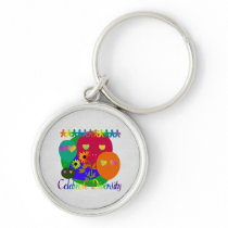 Celebrate Diversity Keychains