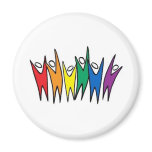 Celebrate DIversity Fridge Magnet