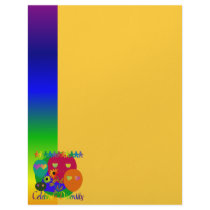 Celebrate Diversity Personalized Letterhead