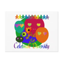 Celebrate Diversity Post Card