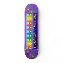 Celebrate Diversity Skateboard