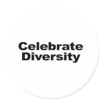 Celebrate Diversity Stickers