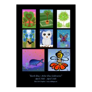 Celebrate Earth Day / Arbor Day Poster print