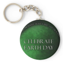 Celebrate earth day keychains