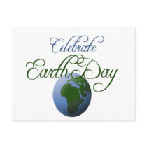 Celebrate Earth Day postcards