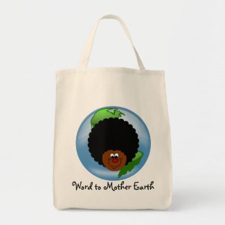 Celebrate Earth Day: Word to Your Mother Earth Canvas Bag