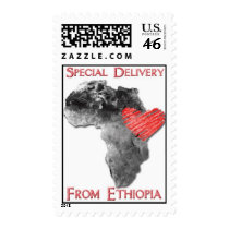 Celebrate Ethiopian Adoption postage by EthiopianAdoption Celebrate Ethiopian Adoption postage