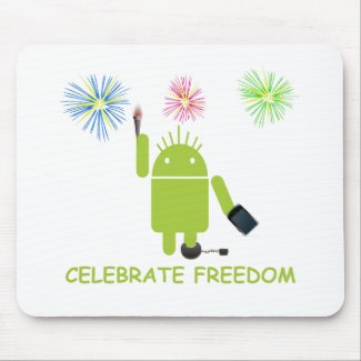Celebrate Freedom (Android Software Developer) mousepad