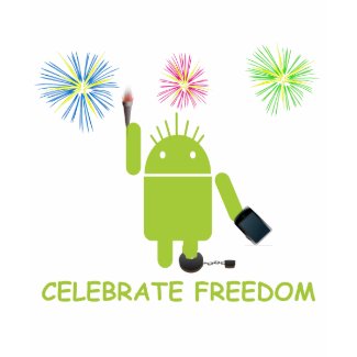 Celebrate Freedom (Android Software Developer) shirt