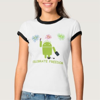 Celebrate Freedom (Android Software Developer) shirt