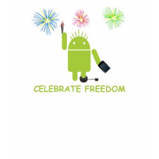 Celebrate Freedom (Android Software Developer) shirt