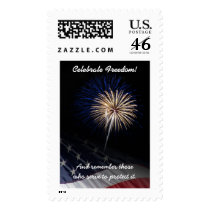 Celebrate Freedom Postage Stamp
