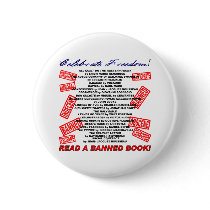 Celebrate Freedom!  Read a BANNED Book! (stamp) Buttons