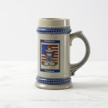 Celebrate Freedom Stein mugs by ZachBear Celebrate Freedom Stein mugs