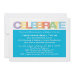 Celebrate Graduation Invitation