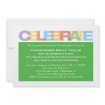 Celebrate Graduation Invitation