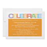 Celebrate Graduation Invitation