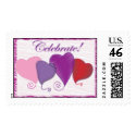 Celebrate Hearts stamps for special ocassions