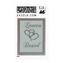 Celebrate in silver and champagne stamps