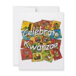 Celebrate Kwanzaa Collage Custom Invites