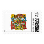 Celebrate Kwanzaa Collage Postage