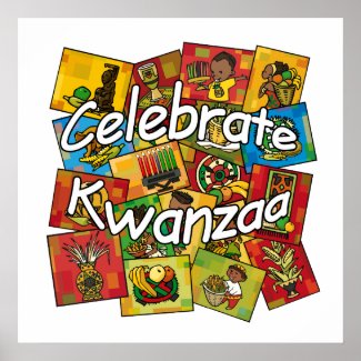 Celebrate Kwanzaa Collage print