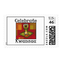 Celebrate Kwanzaa Postage Stamp
