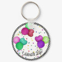 Celebrate Life keychains by MANolan Celebrate Life keychains