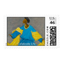 Celebrate Life postage by artistone Celebrate Life postage