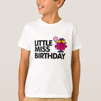 little miss birthday shirt