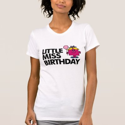 Celebrate Little Miss Birthday T-shirts